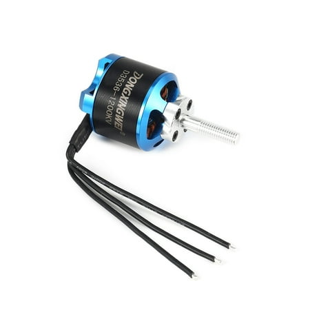 DXW D3536 1200KV 2-4S Brushless Motor For RC Fixed Wing Airplane Aircraft AN